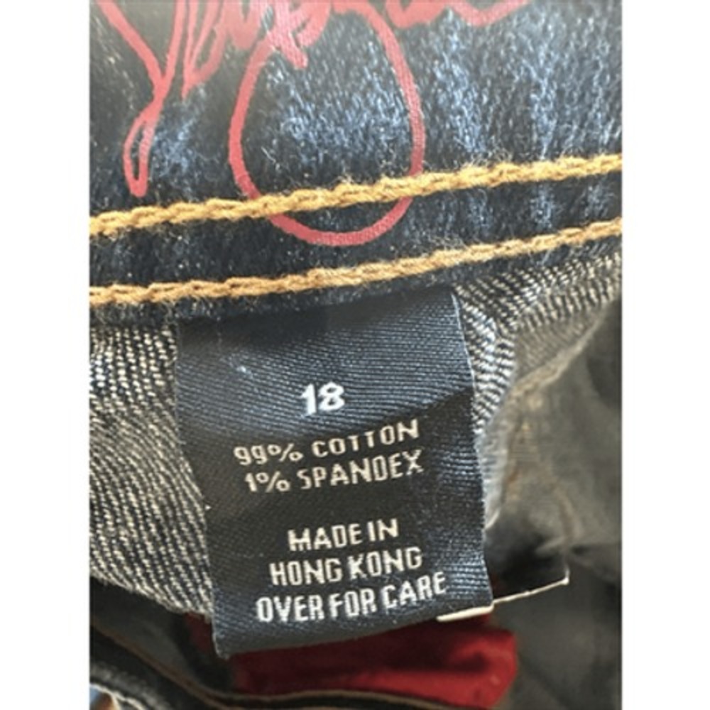 Venezia By Lane Bryant Wide Straight Leg Denim Jeans Women's Size 18 - Picture 13 of 16